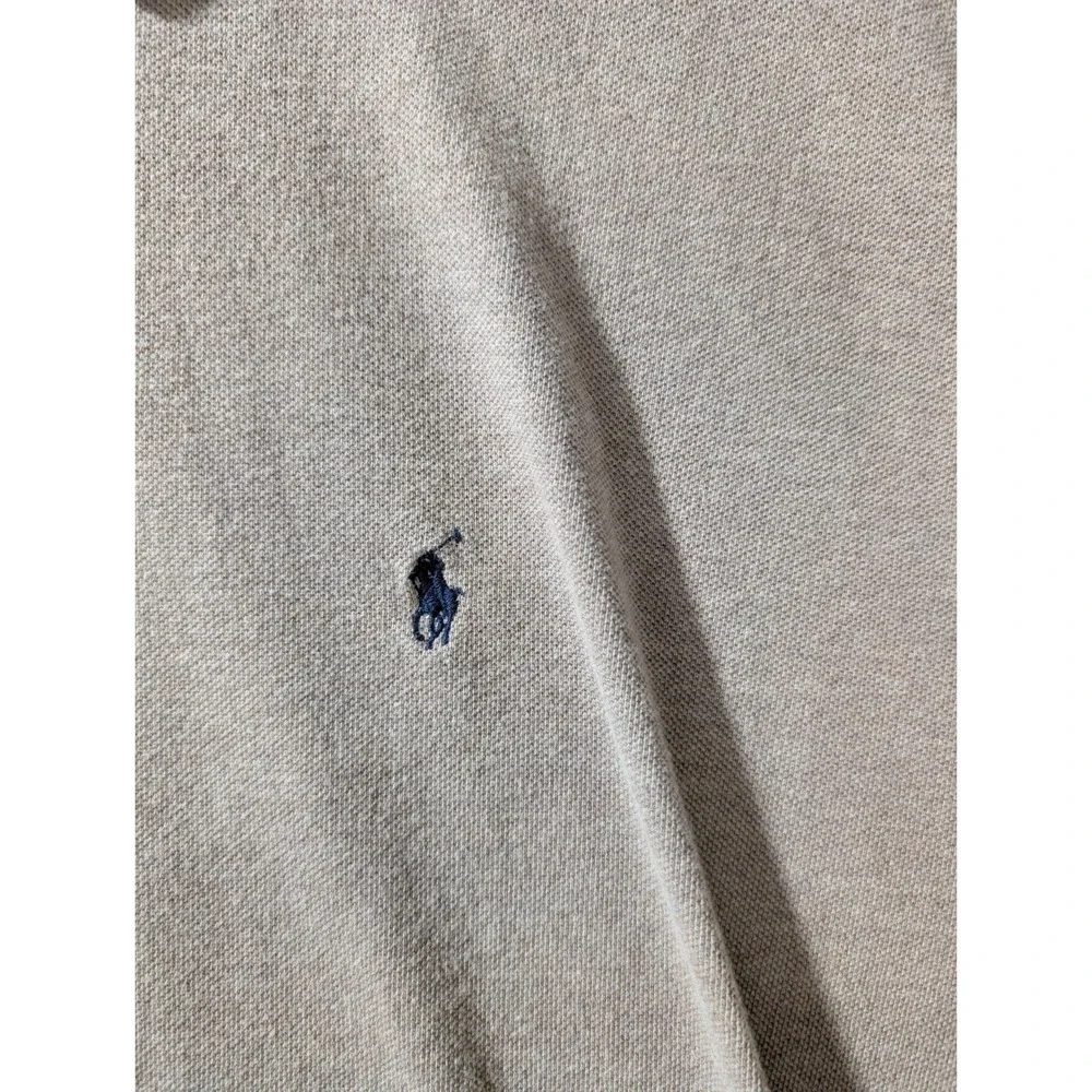 VTG Polo Ralph Lauren Polo Shirt‎ Mens XXL Beige Classic Pony Logo 90s Bolivia